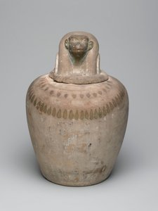 Jarro canopo de New Kingdom Egyptian